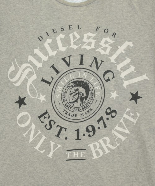 DIESEL（ディーゼル）Tシャツ・カットソー グレー サイズ:M メンズ/2200707923055