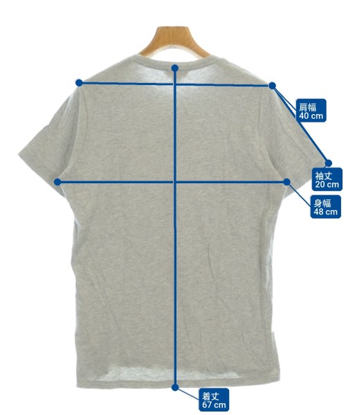 DIESEL（ディーゼル）Tシャツ・カットソー グレー サイズ:M メンズ/2200707923055