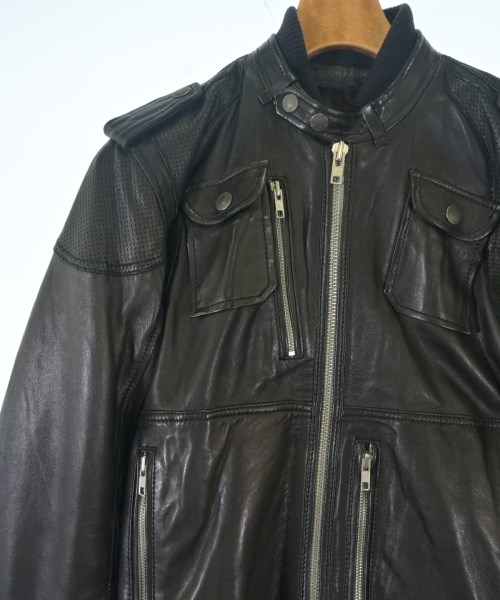 DIESEL（ディーゼル）ライダース 黒 サイズ:S メンズ/2200709654018