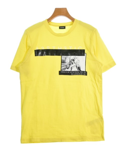 DIESEL（ディーゼル）Tシャツ・カットソー 黄 サイズ:M メンズ/2200710527028