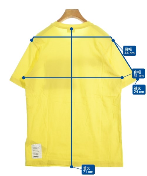 DIESEL（ディーゼル）Tシャツ・カットソー 黄 サイズ:M メンズ/2200710527028