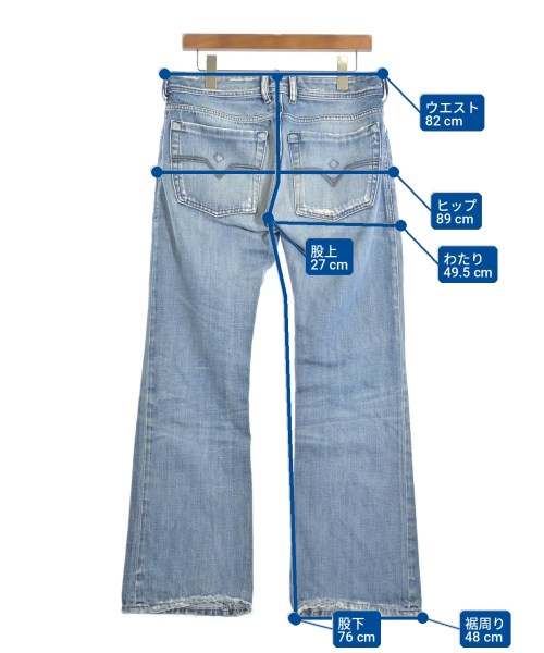 DIESEL（ディーゼル）デニムパンツ 青 サイズ:30(M位) メンズ/2200710942012