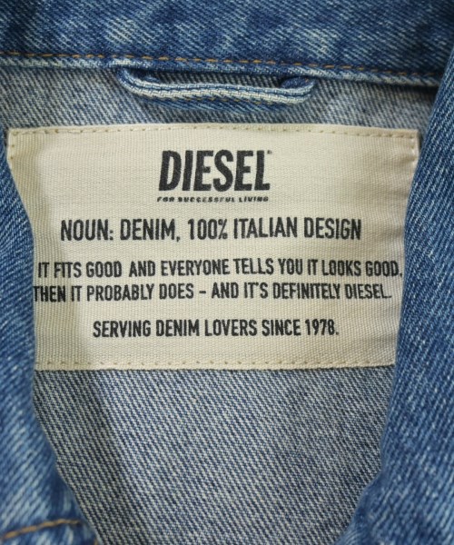DIESEL（ディーゼル）デニムジャケット 青 サイズ:M メンズ/2200710960023