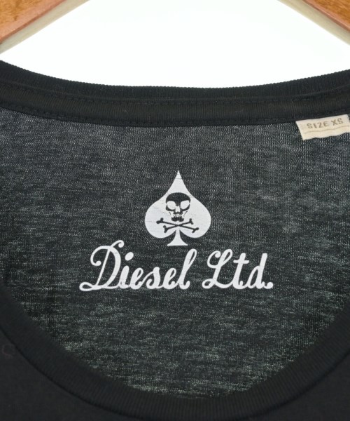 DIESEL（ディーゼル）Tシャツ・カットソー 黒 サイズ:XS メンズ/2200711963047