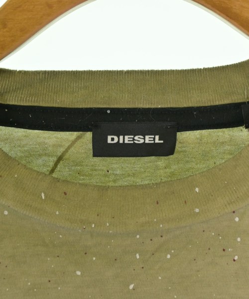 DIESEL（ディーゼル）Tシャツ・カットソー カーキ サイズ:XS メンズ/2200712776035