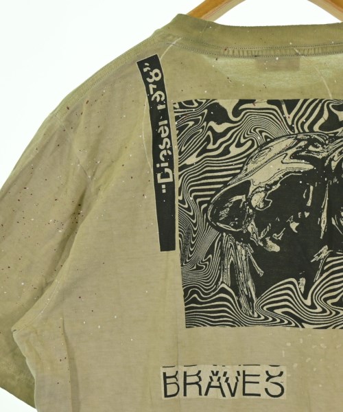 DIESEL（ディーゼル）Tシャツ・カットソー カーキ サイズ:XS メンズ/2200712776035