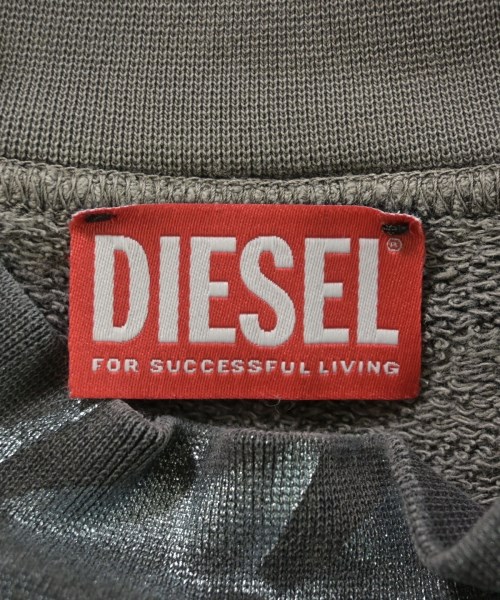 DIESEL（ディーゼル）スウェット グレー サイズ:M メンズ/2200714195049