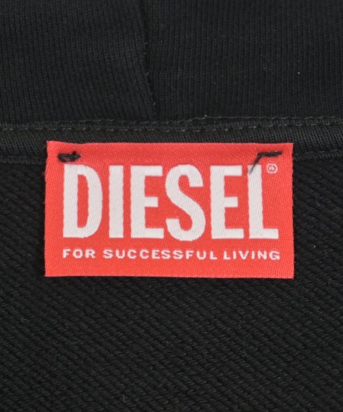 DIESEL（ディーゼル）パーカー 黒 サイズ:M メンズ/2200715433034