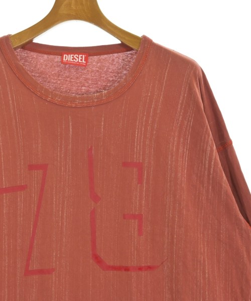 DIESEL（ディーゼル）Tシャツ・カットソー オレンジ サイズ:XL メンズ/2200715546024