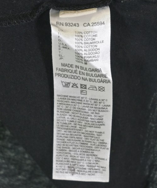 DIESEL（ディーゼル）Tシャツ・カットソー 黒 サイズ:S メンズ/2200715623039