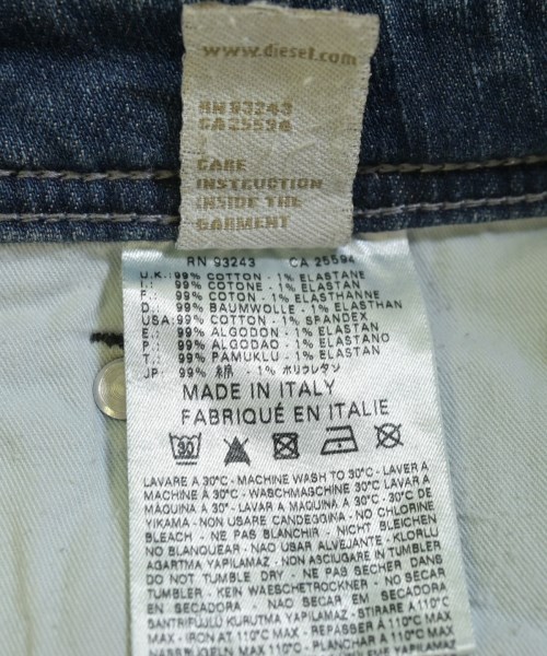DIESEL（ディーゼル）デニムパンツ 紺 サイズ:34(XL位) メンズ/2200715624029