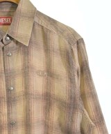 DIESEL（ディーゼル）カジュアルシャツ ベージュ サイズ:50(XL位) メンズ/2200715857014