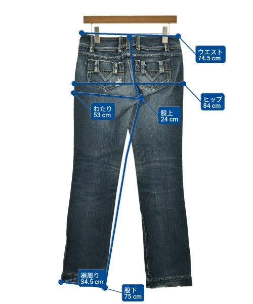 DIESEL（ディーゼル）デニムパンツ 紺 サイズ:26(XS位) メンズ/2200716676065