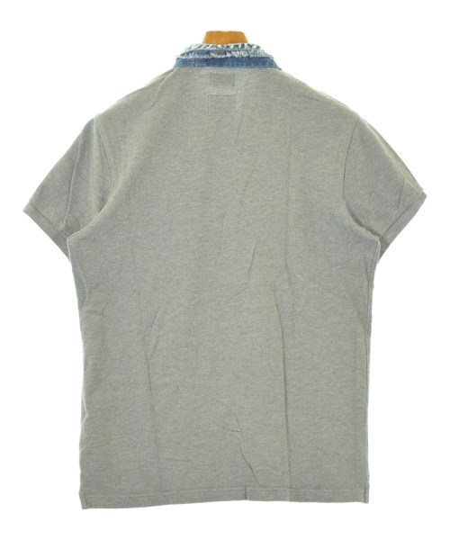 DIESEL（ディーゼル）ポロシャツ グレー サイズ:M メンズ/2200709955252