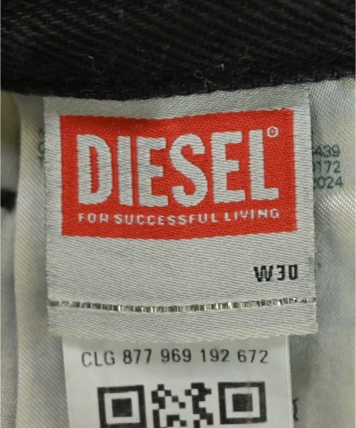DIESEL（ディーゼル）デニムパンツ 黒 サイズ:30(M位) メンズ/2200717366071