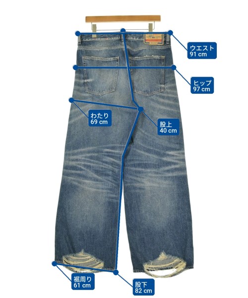 DIESEL（ディーゼル）デニムパンツ 紺 サイズ:30(M位) メンズ/2200717662012