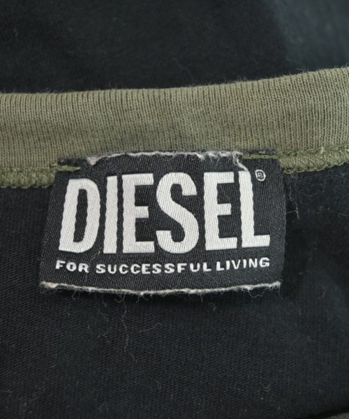 DIESEL（ディーゼル）Tシャツ・カットソー 黒 サイズ:S メンズ/2200717769117