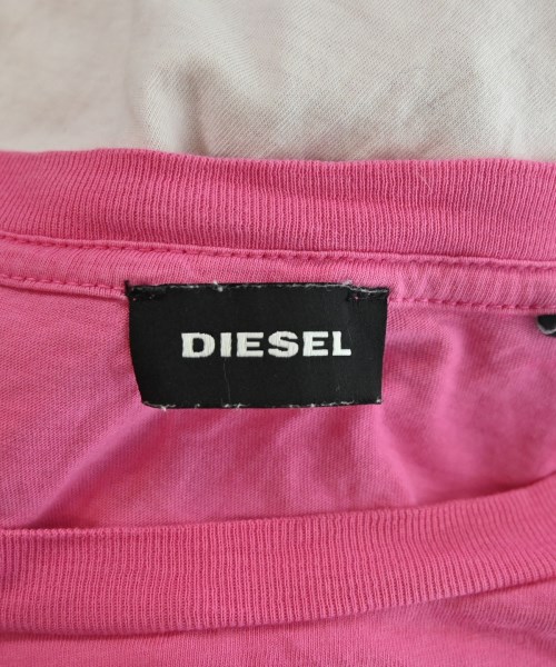 DIESEL（ディーゼル）Tシャツ・カットソー ピンク サイズ:M メンズ/2200711492219