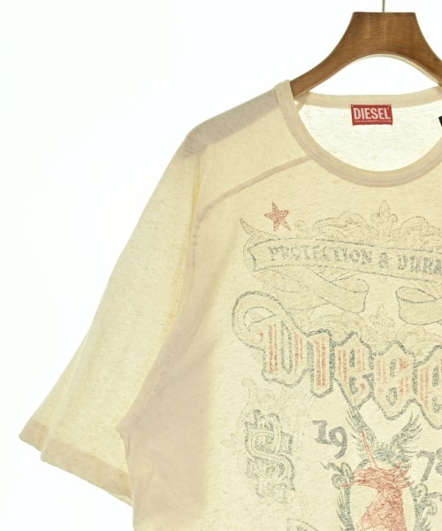 DIESEL（ディーゼル）Tシャツ・カットソー ベージュ サイズ:L メンズ/2200718029050