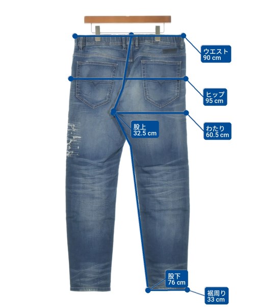 DIESEL（ディーゼル）デニムパンツ 紺 サイズ:32(L位) メンズ/2200719180026