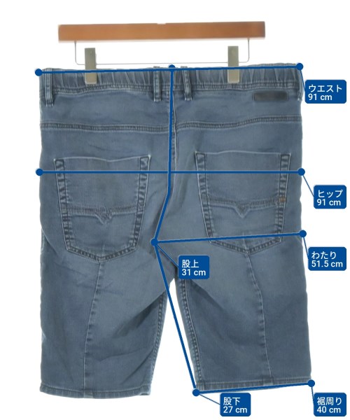 DIESEL（ディーゼル）デニムパンツ 紺 サイズ:32(L位) メンズ/2200719180033