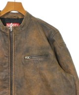 DIESEL（ディーゼル）ライダース 茶 サイズ:48(L位) メンズ/2200719571015