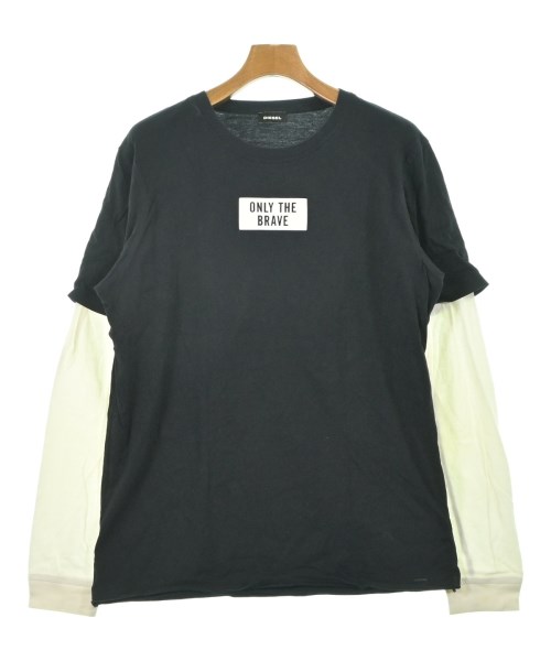DIESEL(ディーゼル)Tシャツ・カットソー 黒 サイズ:L/2200645053036