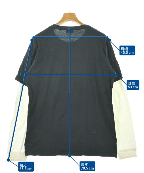 DIESEL（ディーゼル）Tシャツ・カットソー 黒 サイズ:L メンズ/2200645053036