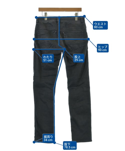 DIESEL（ディーゼル）その他 黒 サイズ:28(S位) メンズ/2200645717020