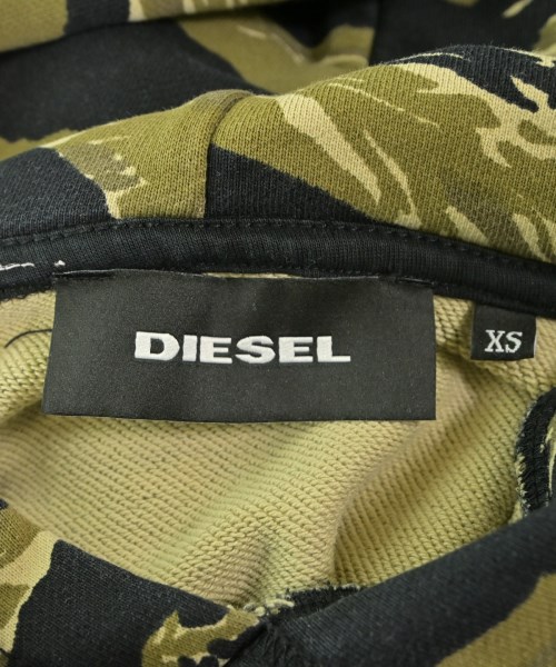 DIESEL（ディーゼル）パーカー 黒 サイズ:XS メンズ/2200646324159