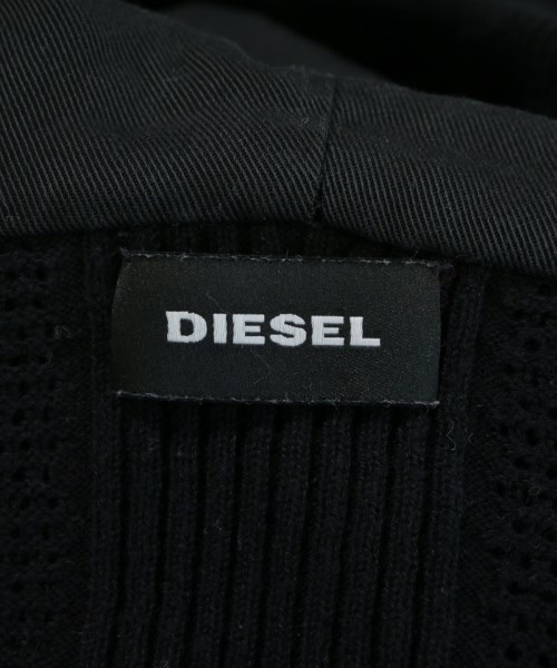 DIESEL（ディーゼル）パーカー 黒 サイズ:M メンズ/2200636128033