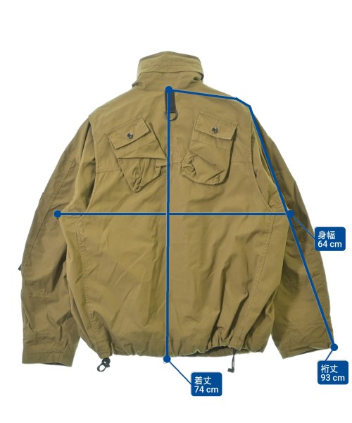 DIESEL（ディーゼル）ミリタリーブルゾン カーキ サイズ:L メンズ/2200647362051