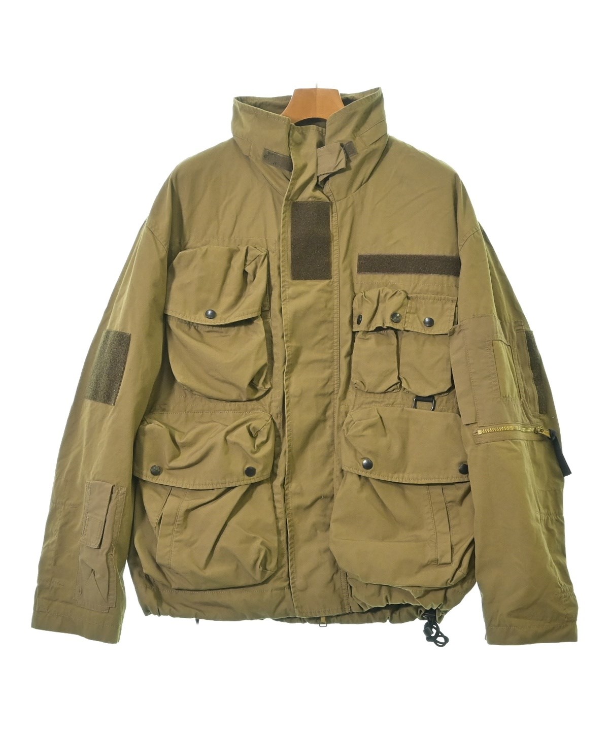 DIESEL（ディーゼル）ミリタリーブルゾン カーキ サイズ:L メンズ