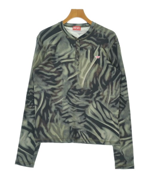 DIESEL(ディーゼル)Tシャツ・カットソー カーキ サイズ:M/2200647547113