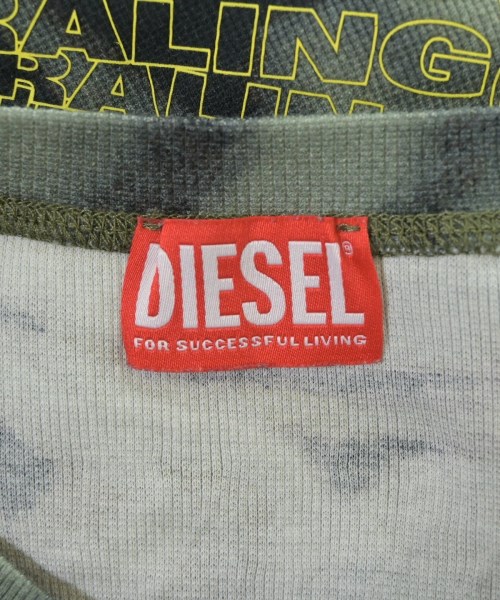 DIESEL（ディーゼル）Tシャツ・カットソー カーキ サイズ:M メンズ/2200647547113