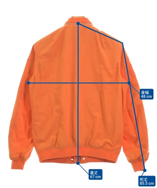 DIESEL（ディーゼル）ミリタリーブルゾン オレンジ サイズ:XS メンズ/2200647654019