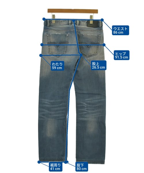 DIESEL（ディーゼル）デニムパンツ 紺 サイズ:30(M位) メンズ/2200647960080
