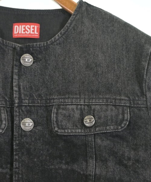 DIESEL（ディーゼル）デニムジャケット グレー サイズ:M メンズ/2200648658023
