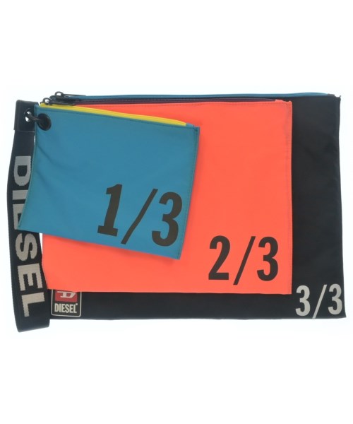 DIESEL(ディーゼル)クラッチバッグ 青 サイズ:-/2200641395208