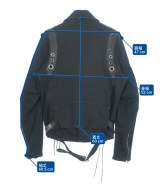 DIESEL（ディーゼル）ライダース 黒 サイズ:L メンズ/2200650279018