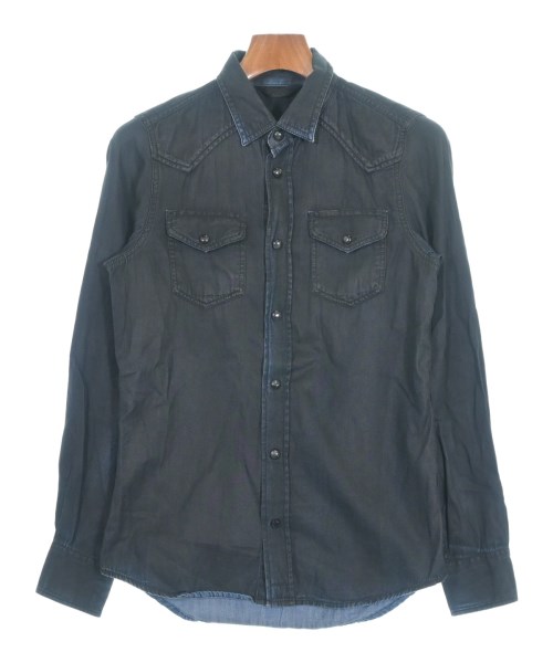 DIESEL(ディーゼル)カジュアルシャツ 黒 サイズ:XS/2200642229083