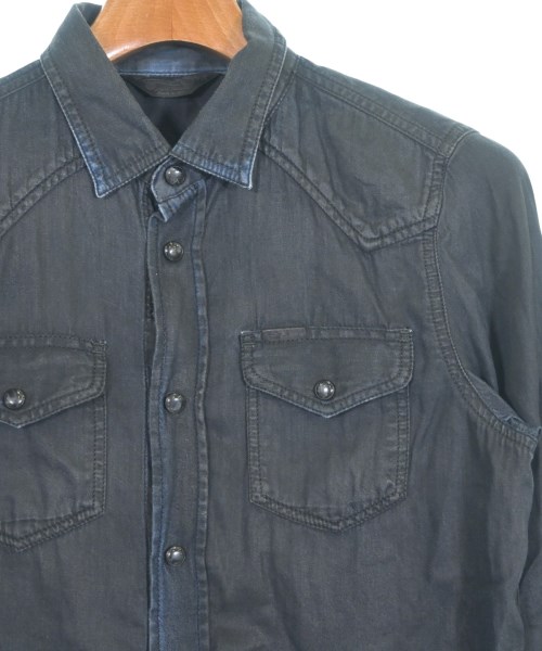 DIESEL（ディーゼル）カジュアルシャツ 黒 サイズ:XS メンズ/2200642229083