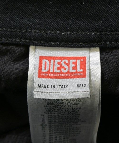 DIESEL（ディーゼル）デニムパンツ 黒 サイズ:32(L位) メンズ/2200645535402