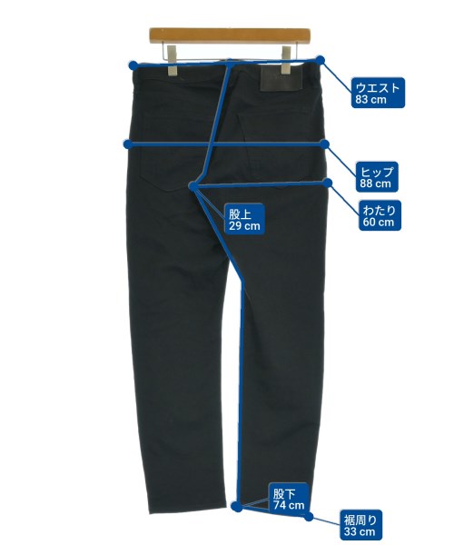 DIESEL（ディーゼル）デニムパンツ 黒 サイズ:32(L位) メンズ/2200645535402