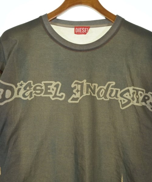 DIESEL（ディーゼル）Tシャツ・カットソー カーキ サイズ:L メンズ/2200651069038