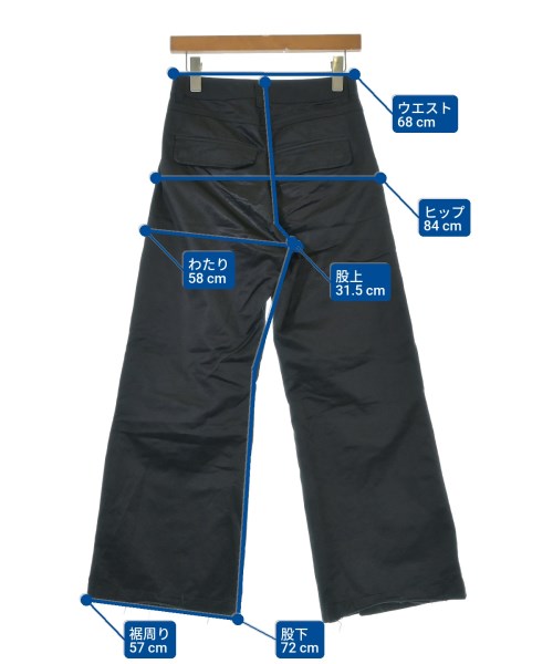 DIESEL（ディーゼル）カーゴパンツ 黒 サイズ:36(XL位) メンズ/2200651131049