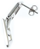 DIESEL（ディーゼル）ピアス シルバー サイズ:- メンズ/2200651820042