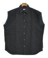 DIESEL（ディーゼル）カジュアルシャツ 黒 サイズ:48(L位) メンズ/2200651956048
