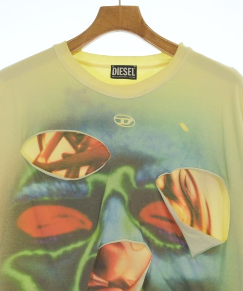 DIESEL（ディーゼル）Tシャツ・カットソー 黄 サイズ:L メンズ/2200652452334