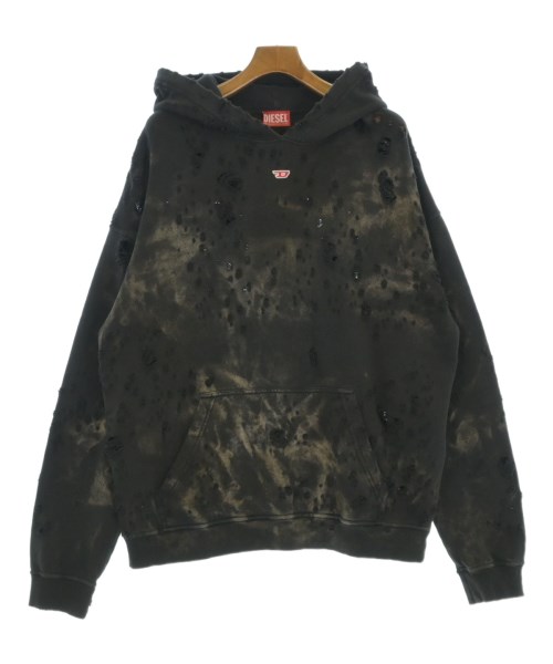 DIESEL(ディーゼル)パーカー 黒 サイズ:L/2200652452341